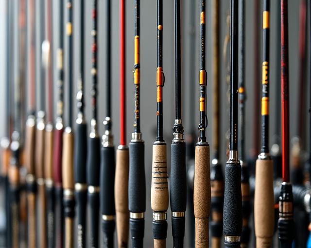 Spinning rods collection